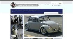 Desktop Screenshot of maggiolinomania.com